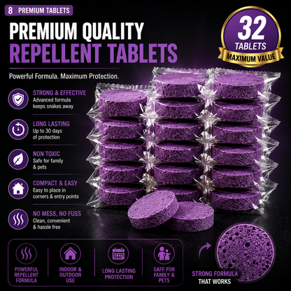 Snake Repellent Tablets| Instant Action Formula