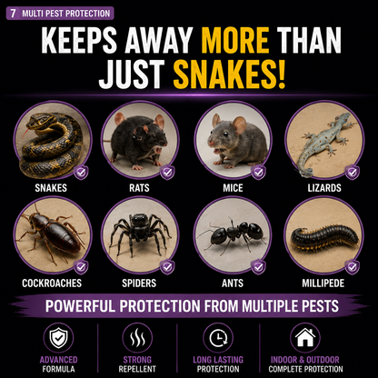 Snake Repellent Tablets| Instant Action Formula
