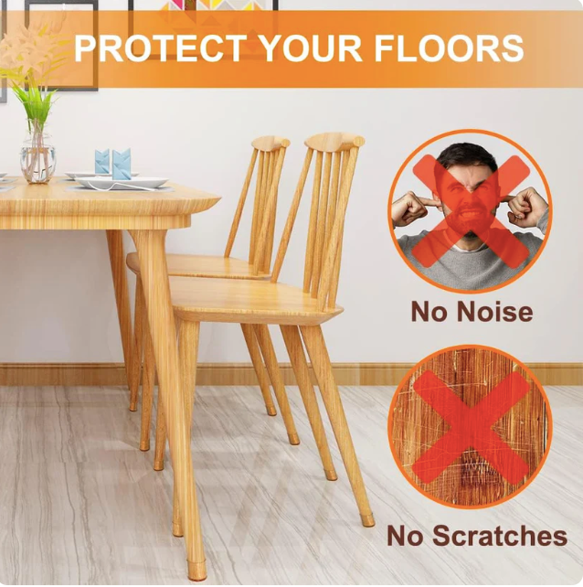 Chair Legs Floor Protector (PACK OF 24)