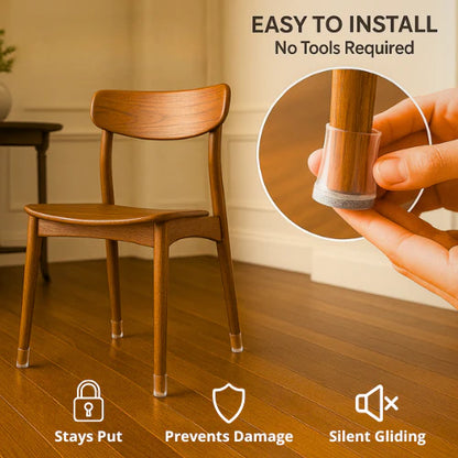Chair Legs Floor Protector (PACK OF 24)