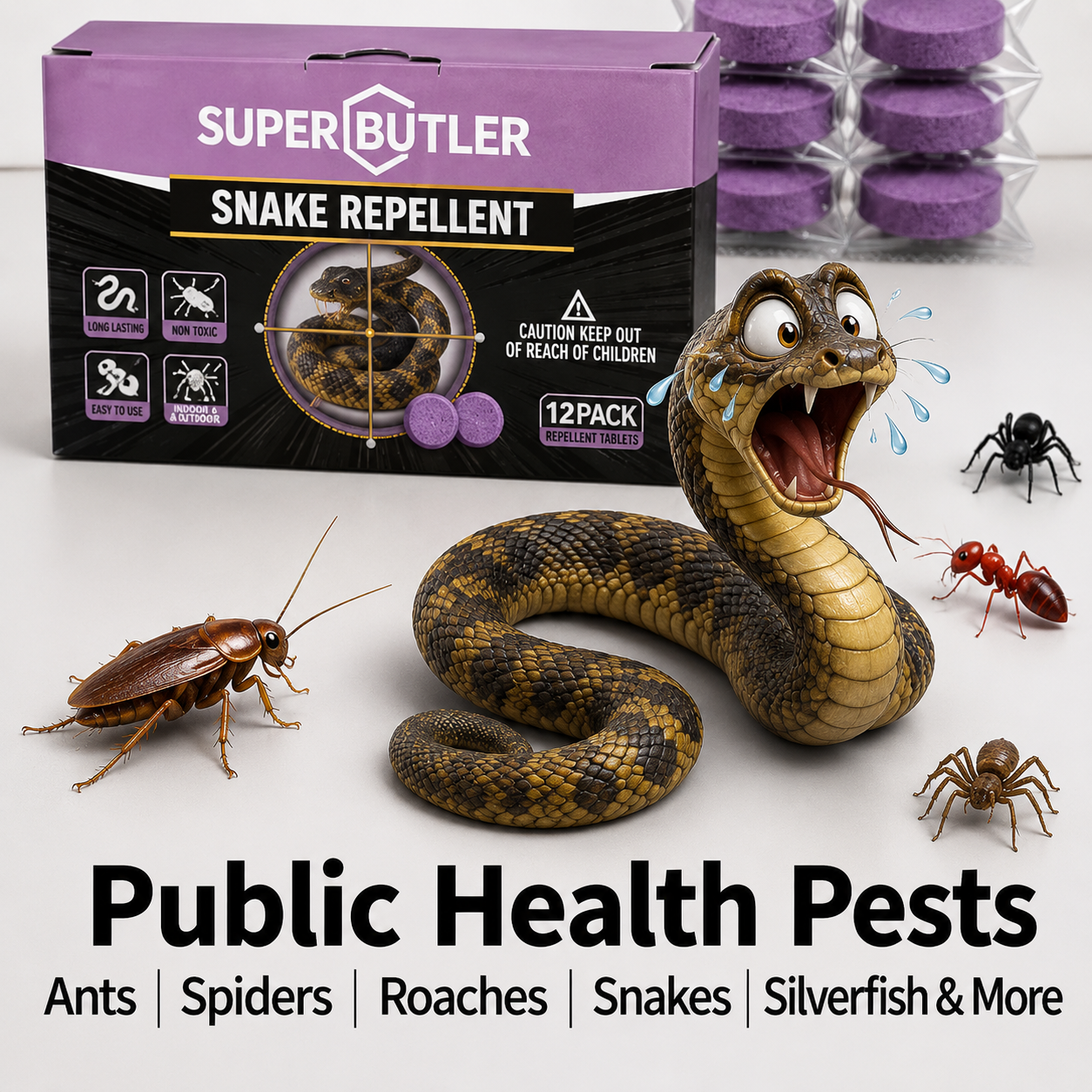 Snake Repellent Tablets| Instant Action Formula